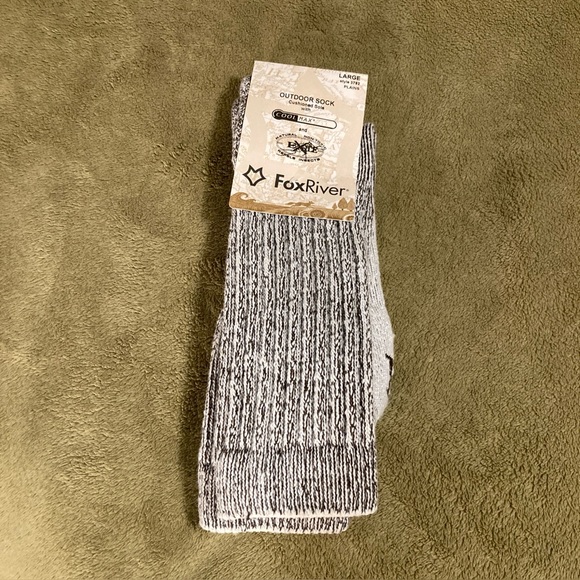 NWT Fox River Heavyweight Warm Climate Outdoor Socks Men's L (#2) - Picture 1 of 9